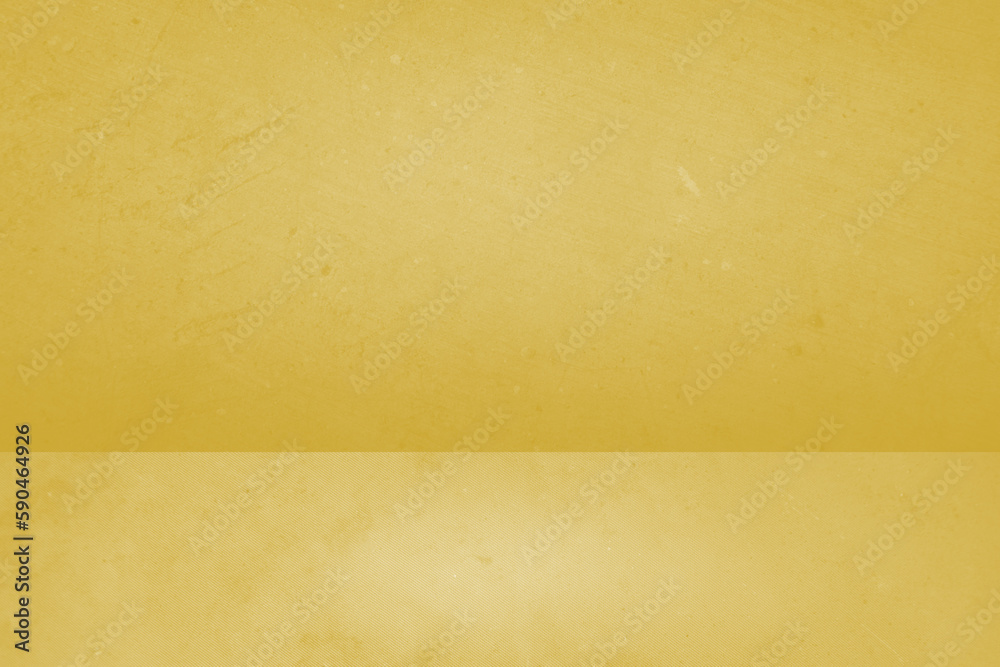 Orange color background empty space scene. used for business presentations of cosmetics and other products for sale in online stores. summer background with minimal concept