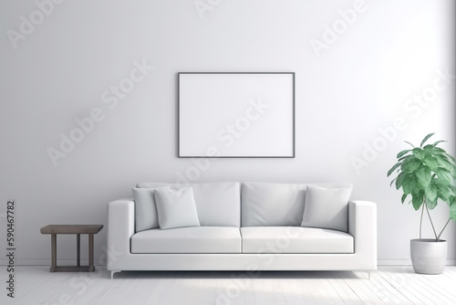 painting frame mockup  mockup  modern living room  sofa painting mockup  grey wall