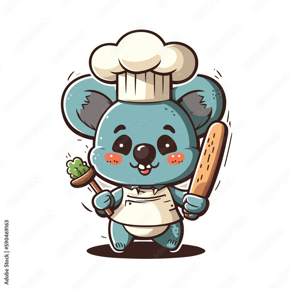 Koala Kitchen! Cook up a storm with this koala chef! Koala Kitchen! Cook up a storm with this koala chef!
