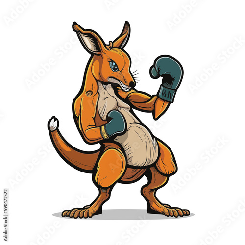 Kangaroo Punchout  Fight like a champion with this kangaroo