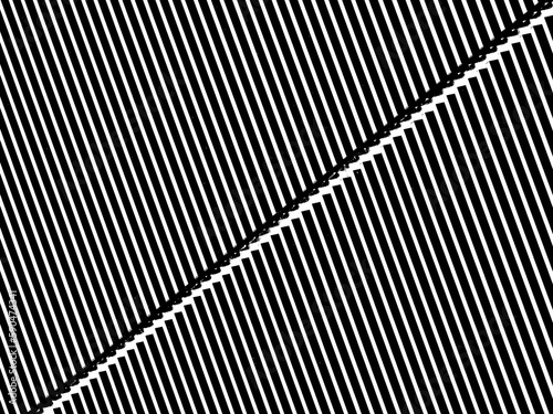 abstract striped wall black and white style