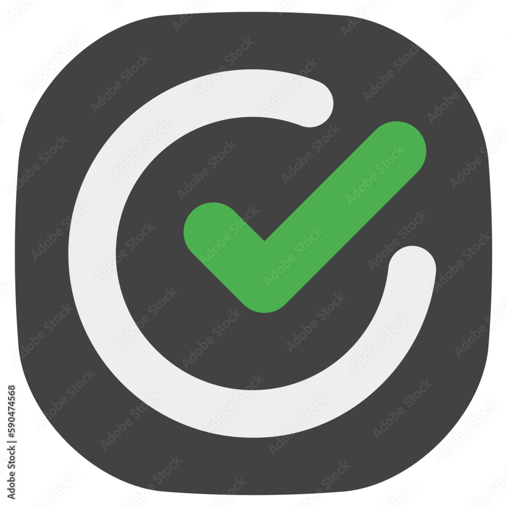 check flat icon check flat icon