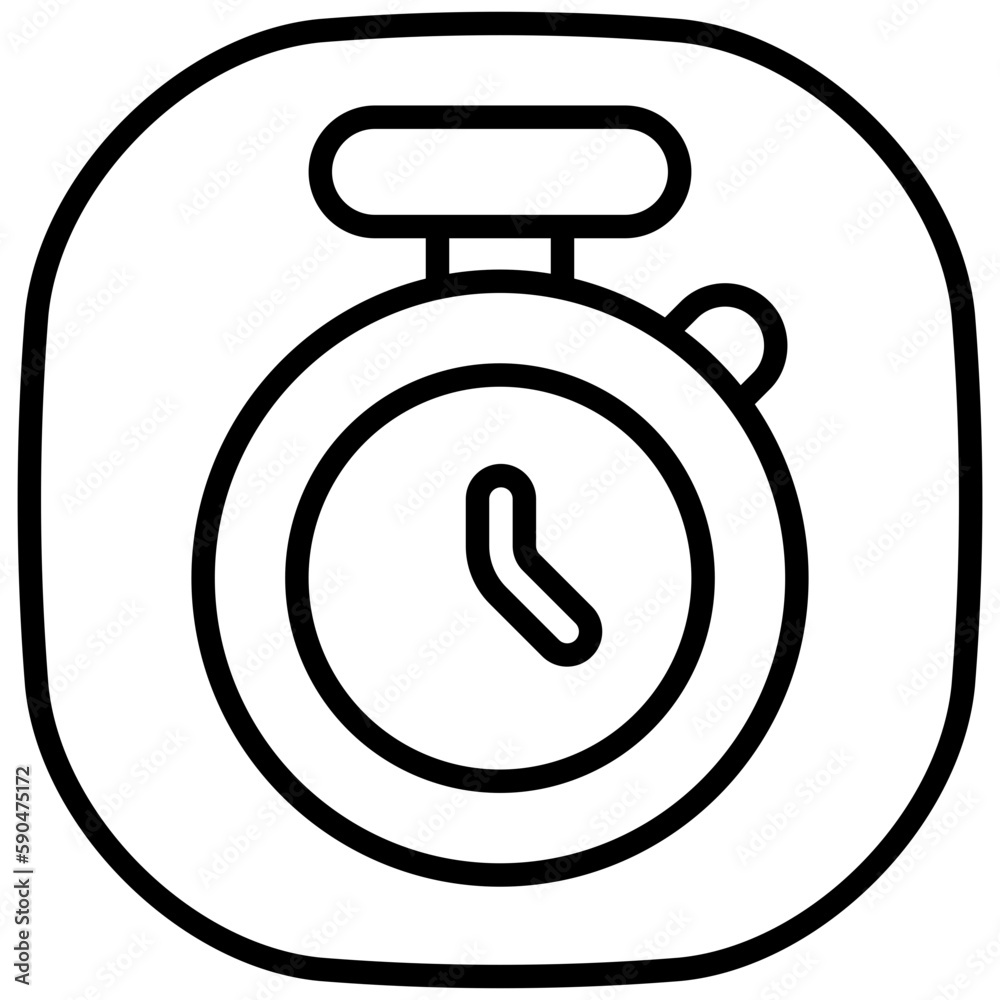 timer outline icon timer outline icon
