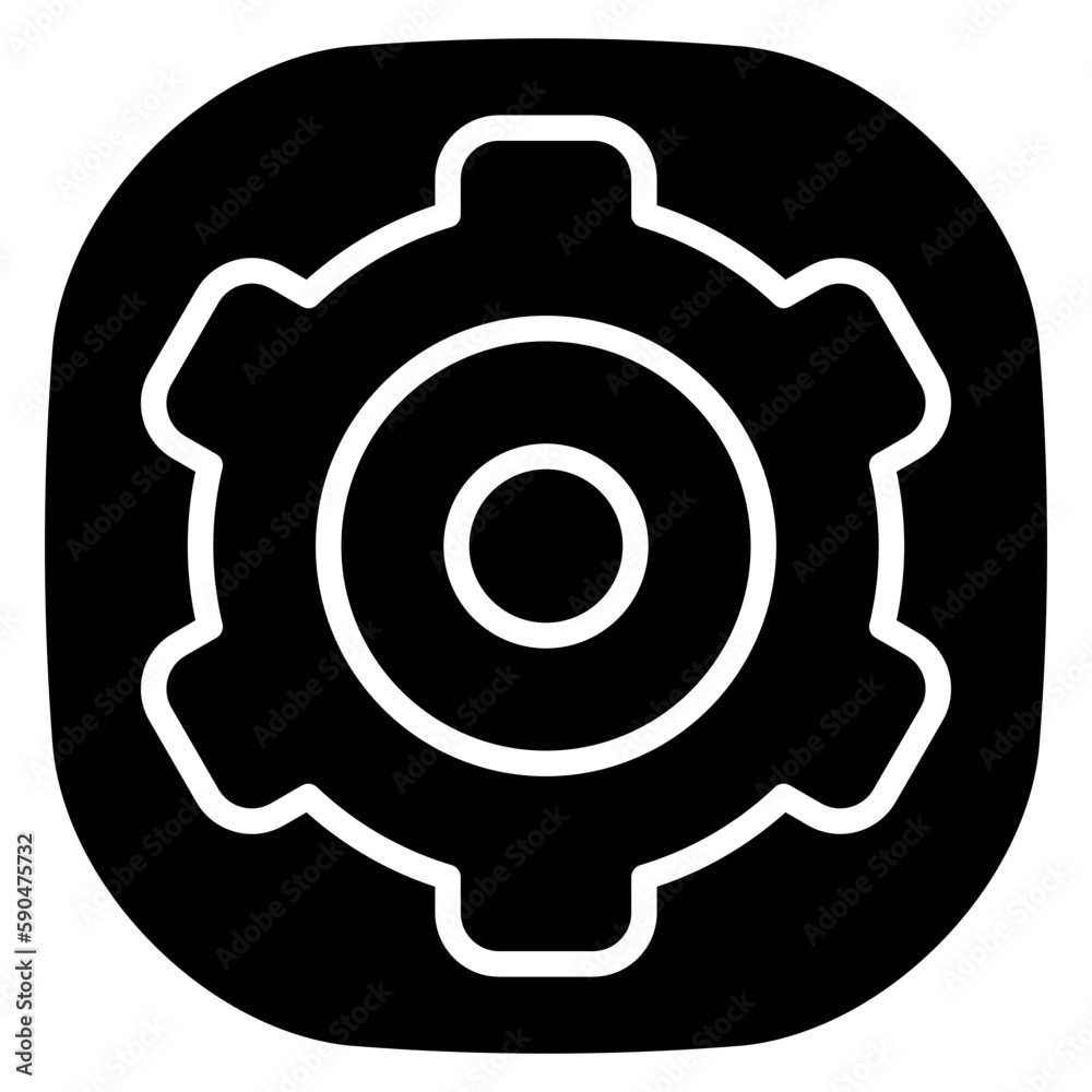 setting solid icon setting solid icon