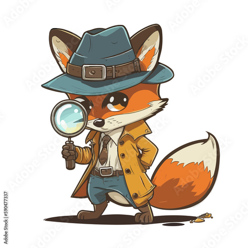 Sly Investigation! Crack the case with this sly fox detective!