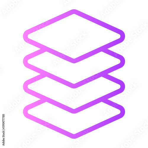 layers gradient icon
