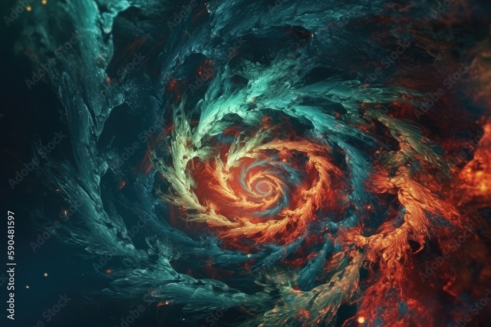 Solar Wind Background The Solar Wind Symphony : An image of the sun and its powerful solar ...