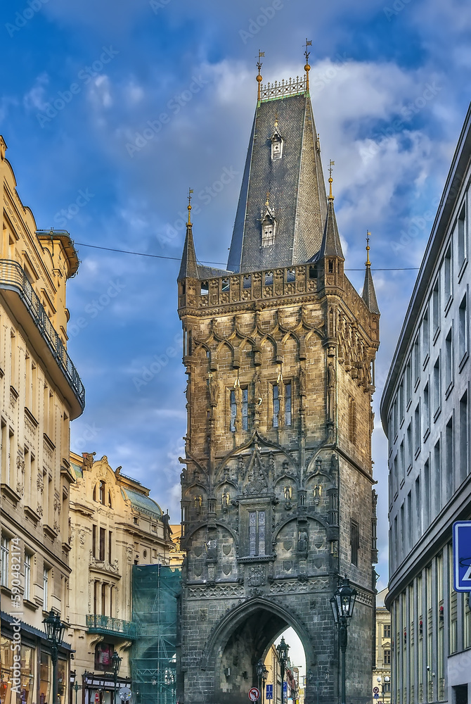Obraz premium Powder Tower, Prague, Czech republic