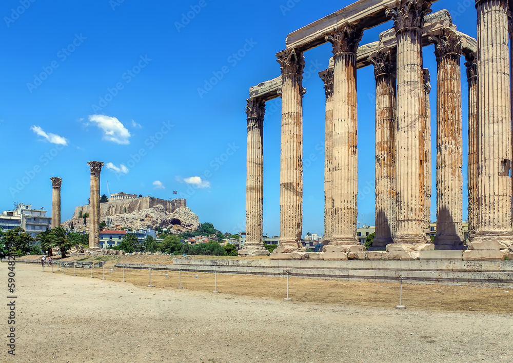 Temple of Olympian Zeus, Athens, Greece Temple of Olympian Zeus, Athens, Greece
