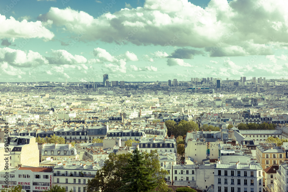 panorama, Paris, France