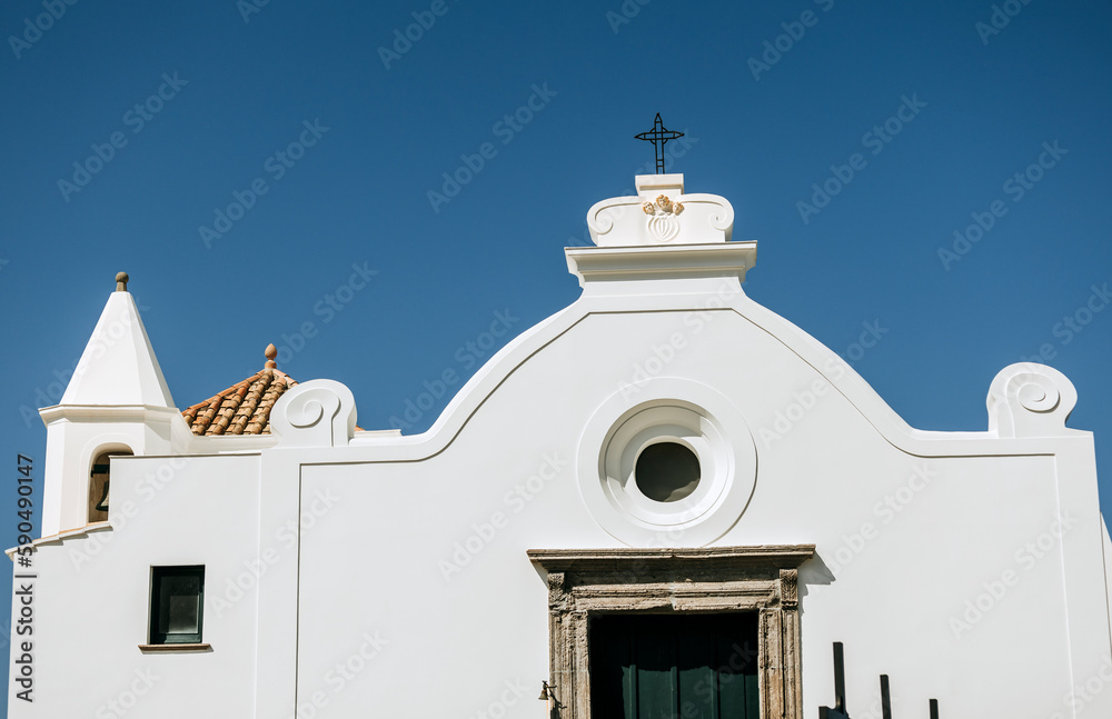 Soccorso church, Ischia island. 