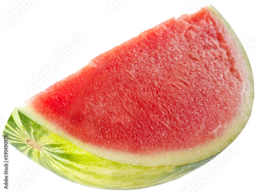 Fresh ripe watermelon berry fruit slice