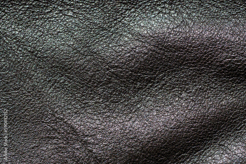 Abstract Textured Leather Pattern Close-Up