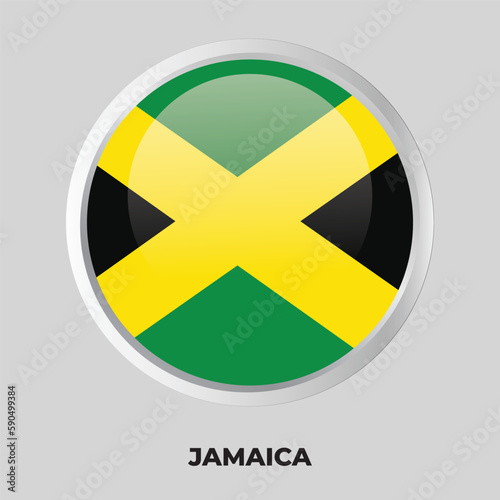 button flag of jamaica