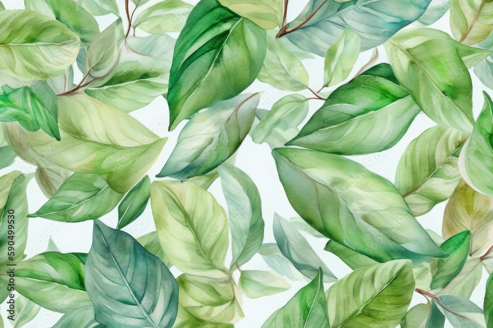 green leaves background green leaves background