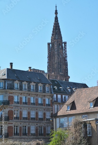 clocher de la cathédrale de strasbourg