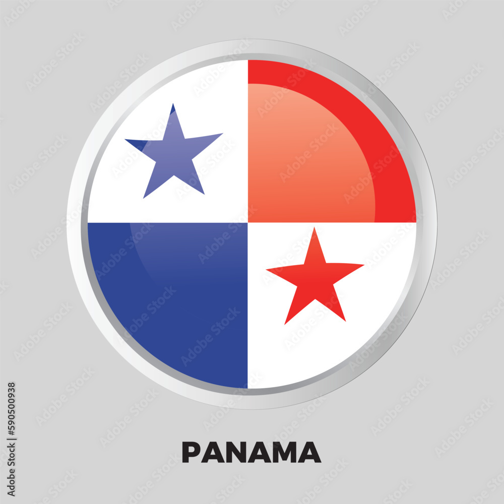 button flag of panama