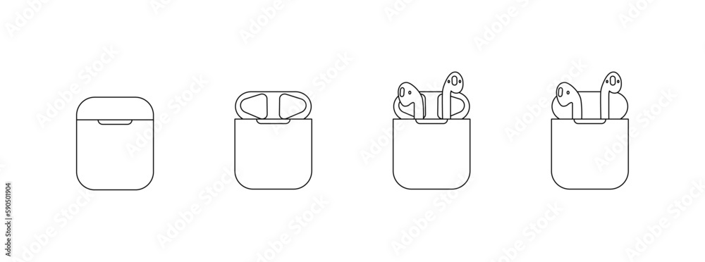 AirPods (2nd Gen) Charging Case Icons