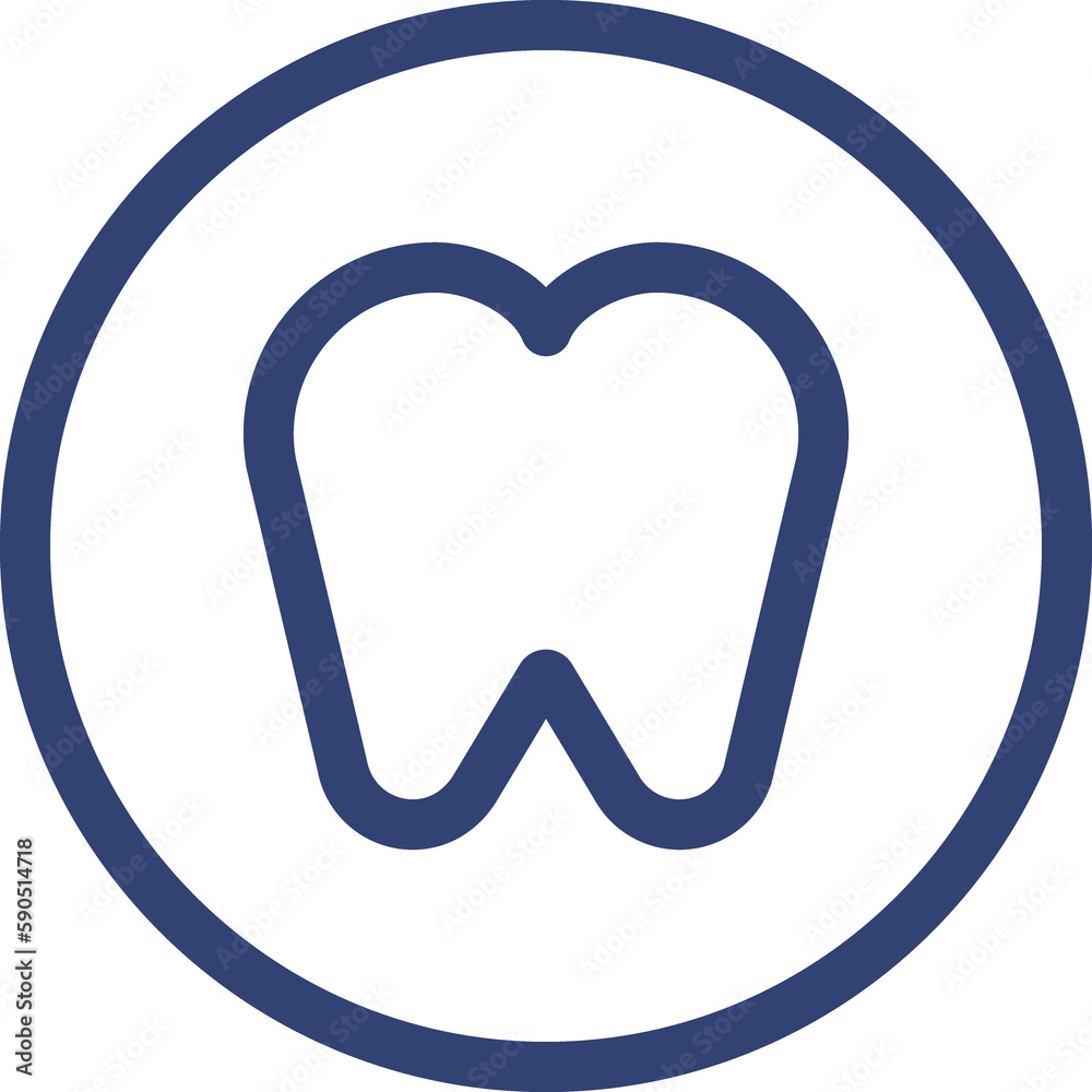 Tooth icon dental clinic Tooth icon dental clinic