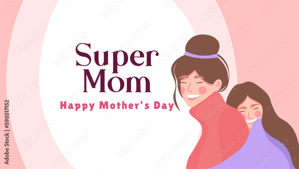 Mothers day greeting card template Mothers day greeting card template