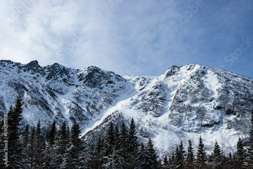 Snowy Mount Washington