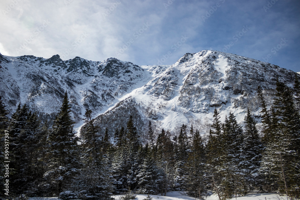 Snowy Mount Washington