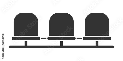 Stadium tribune vector illustration