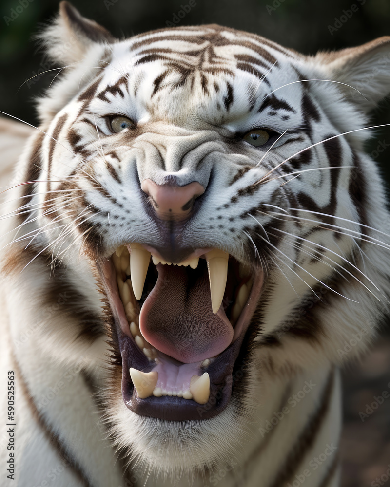 Naklejka premium Tiger