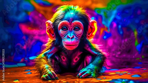 Monkey Baby, generative AI