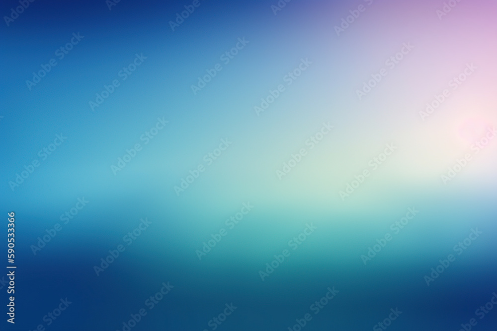 abstract blurred blue background Generative AI