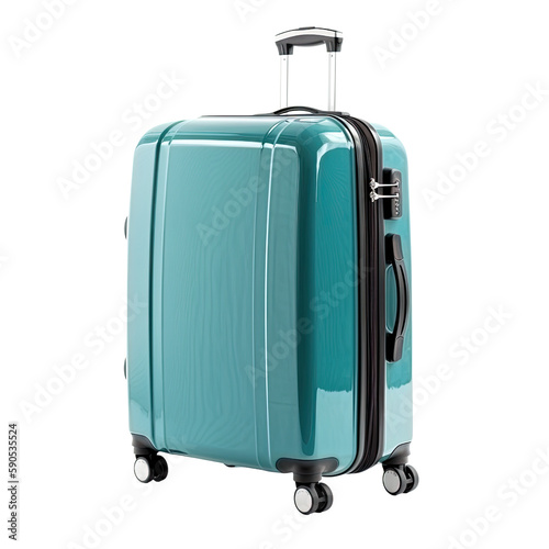 suitcase isolated on transparent background