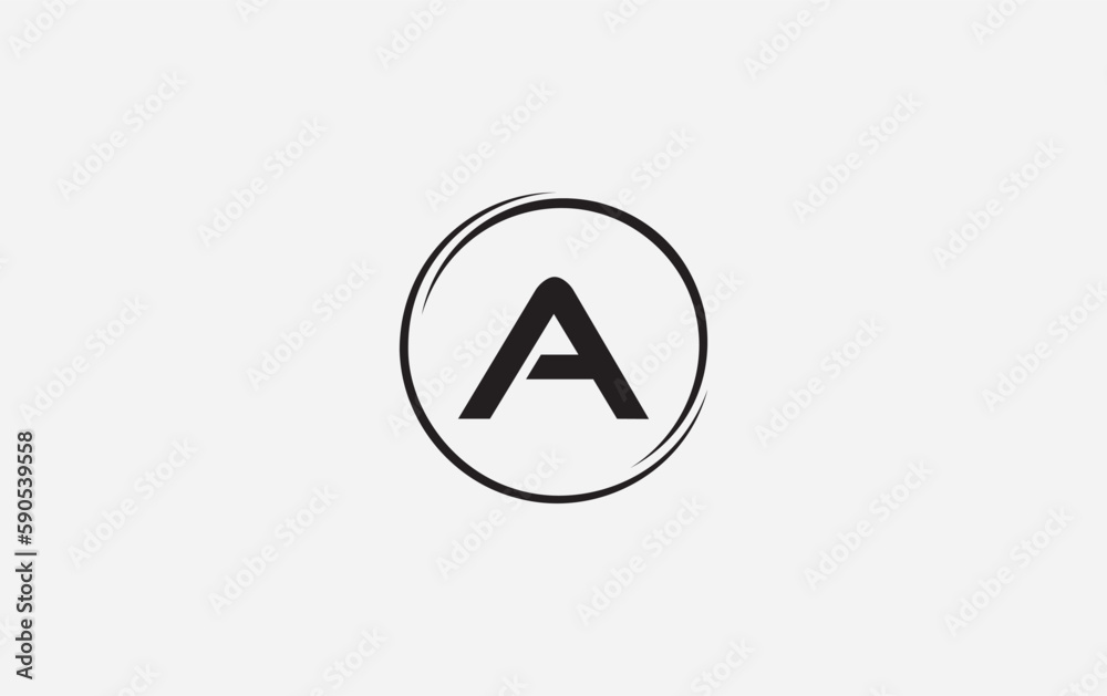 Simple and unique letter logo design vector with circle. The letter and alphabets circle vector designing Simple and unique letter logo design vector with circle. The letter and alphabets circle vector designing