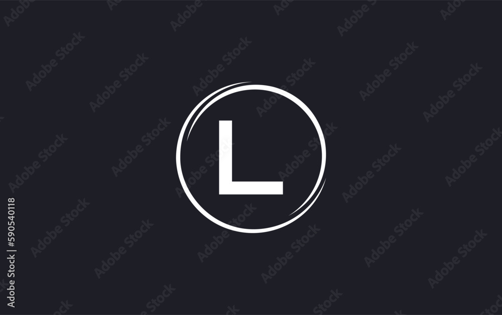Simple and unique letter logo design vector with circle. The letter and alphabets circle vector designing Simple and unique letter logo design vector with circle. The letter and alphabets circle vector designing