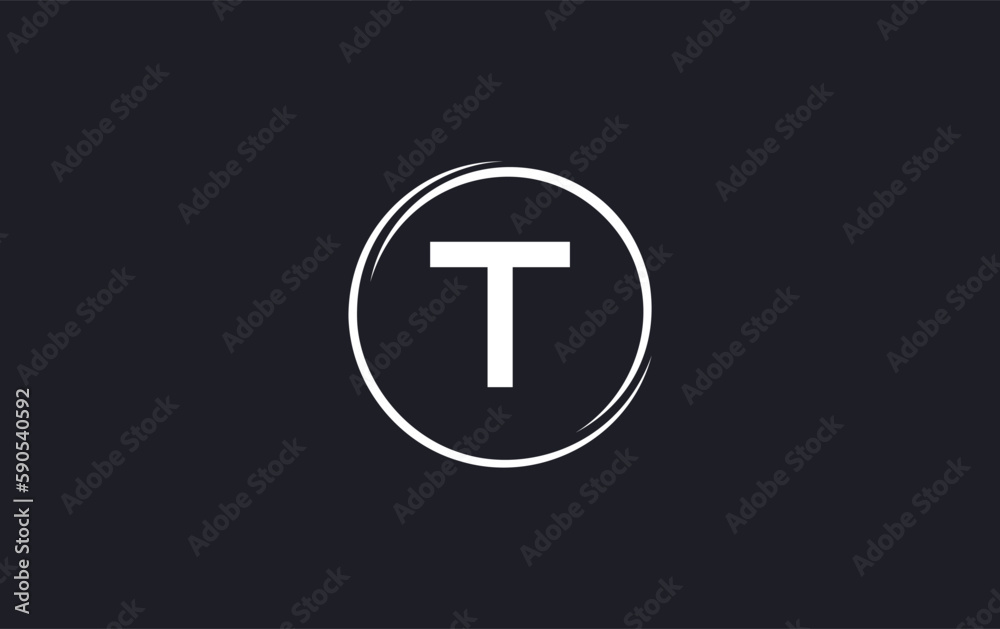 Simple and unique letter logo design vector with circle. The letter and alphabets circle vector designing Simple and unique letter logo design vector with circle. The letter and alphabets circle vector designing
