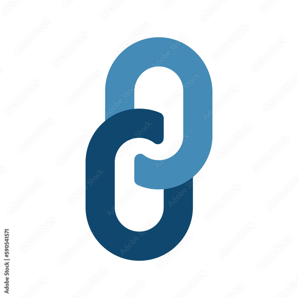 Chain icon. Constraint sign. vector illustration Chain icon. Constraint sign. vector illustration