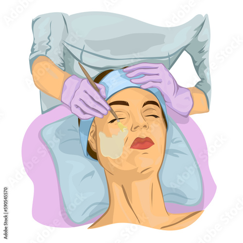 person relaxing in spa