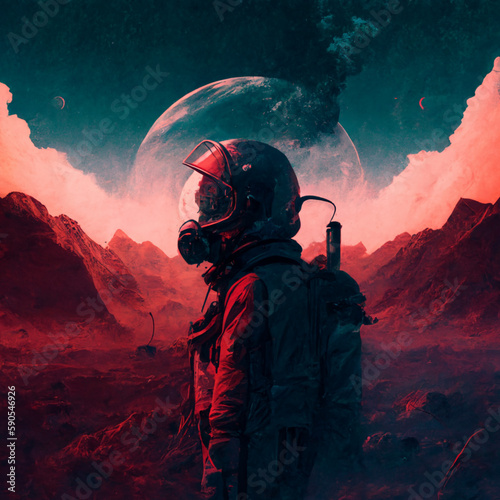 宇宙飛行士, Generative AI