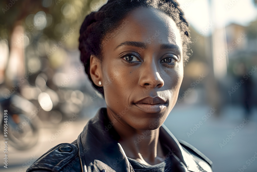 Radiant Style, Ebony Beauty.
Generative AI Radiant Style, Ebony Beauty.
Generative AI