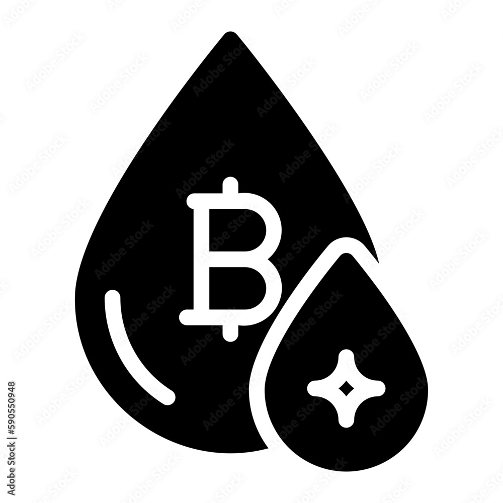 liquidity glyph icon liquidity glyph icon