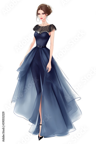 fashion female illustration