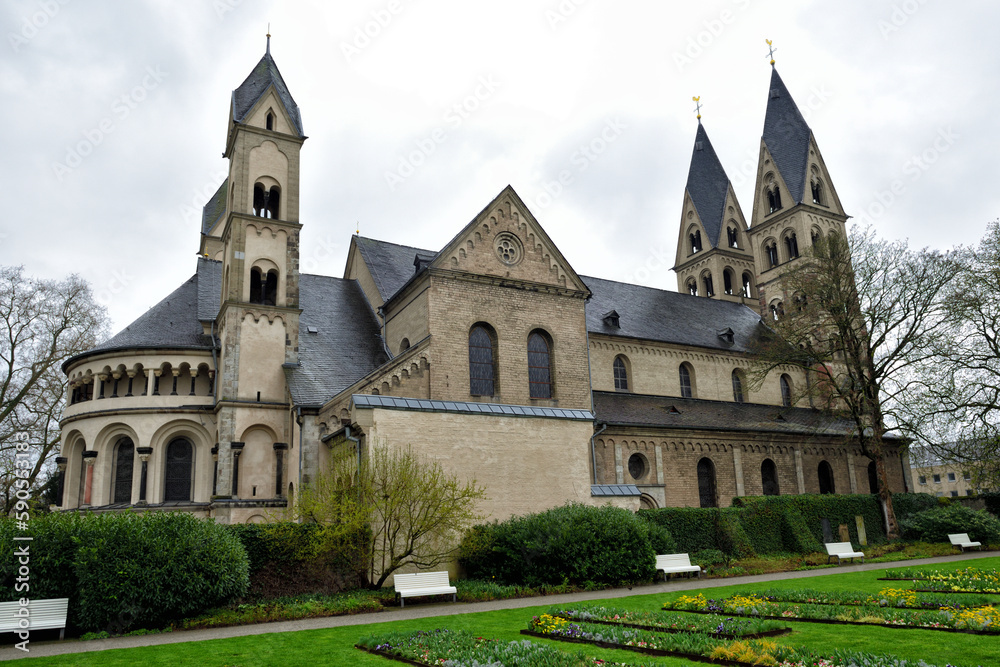 Basilika St. Kastor in Koblenz, Deutschland