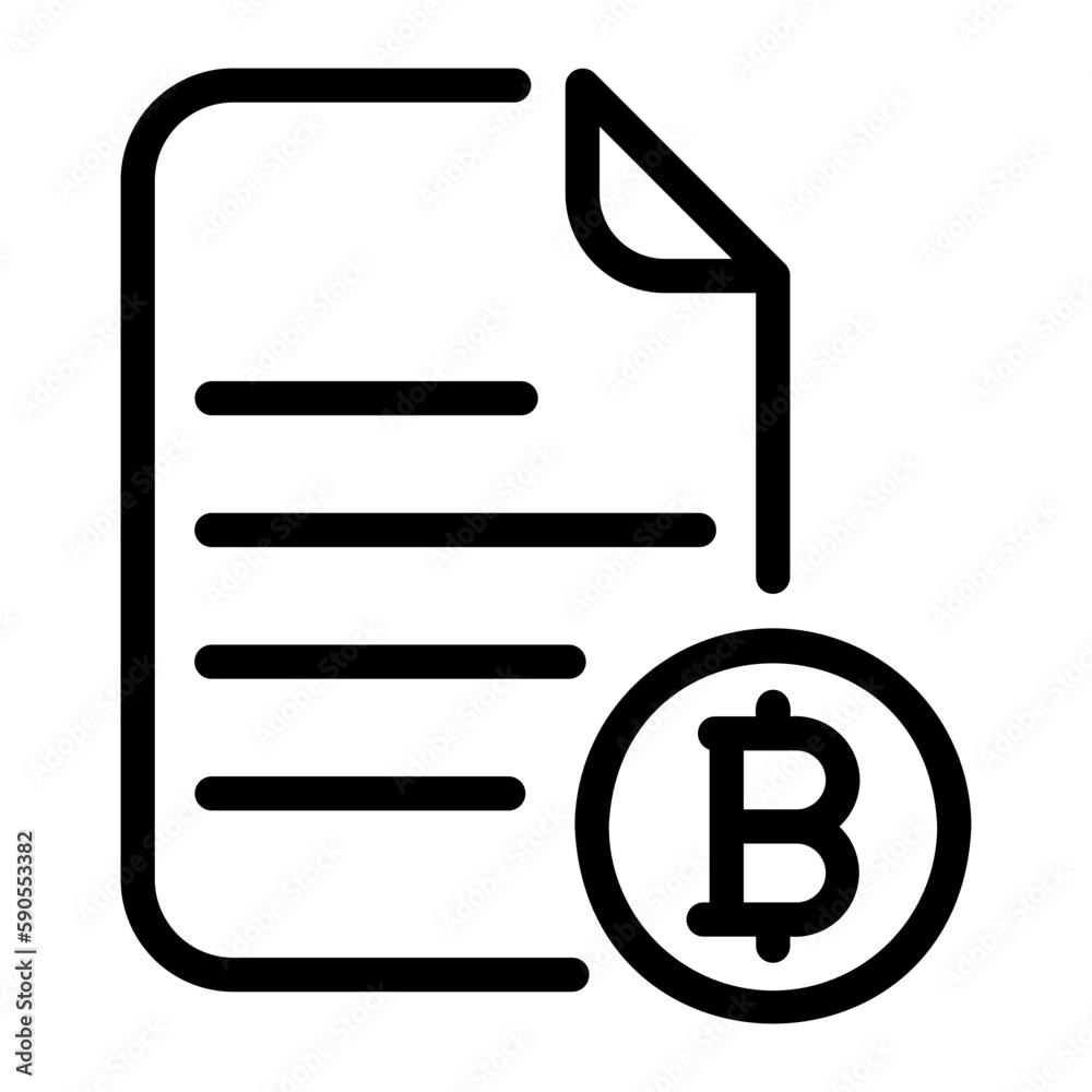 Ledger line icon