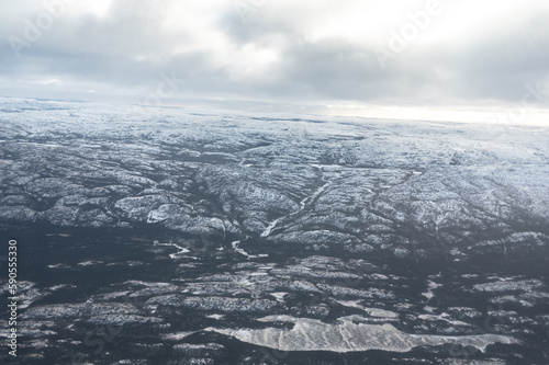 Labrador landscape in winter