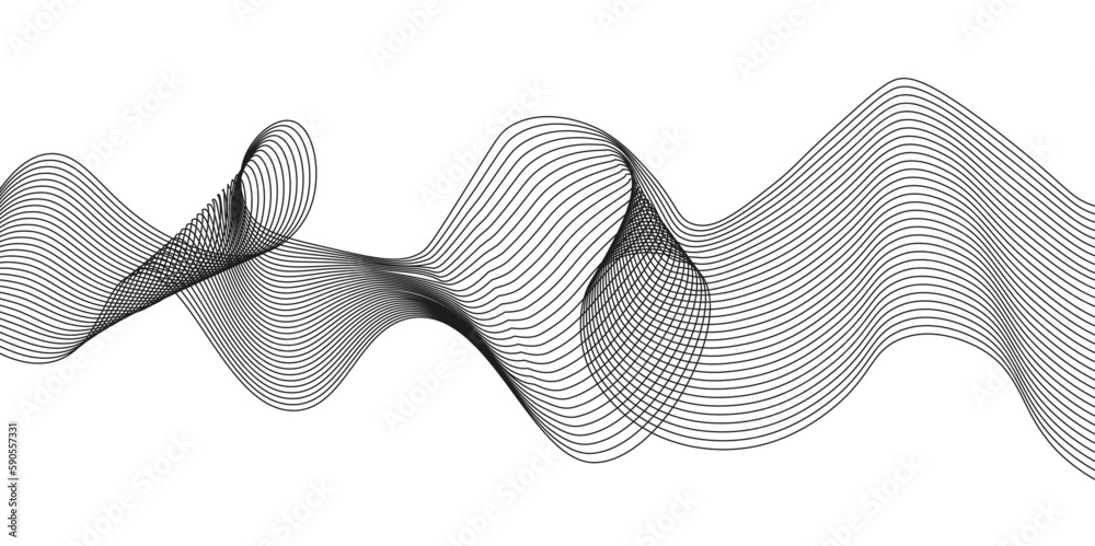 Abstract black moving lines vector background perfect for wallpaper, cover, card, flyer, template and any design. Abstract black moving lines vector background perfect for wallpaper, cover, card, flyer, template and any design.