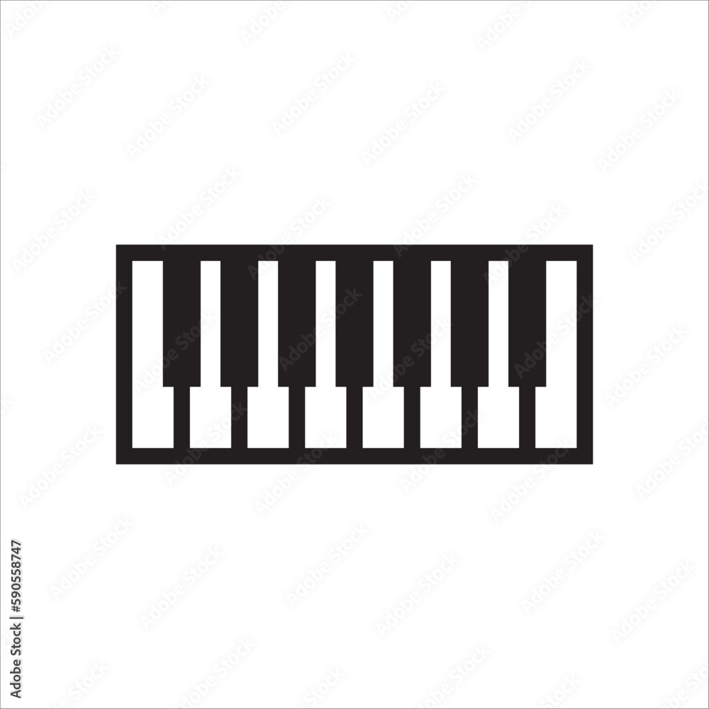 Piano vector icon. Piano flat sign design isolated illustration. Piano symbol pictogram. UX UI icon Piano vector icon. Piano flat sign design isolated illustration. Piano symbol pictogram. UX UI icon