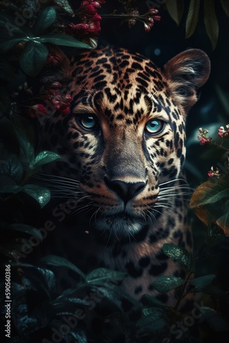 Leopardo Jungla - Generative Ai