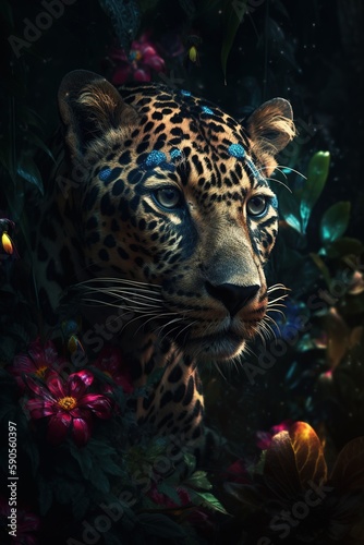 Leopardo Jungla - Generative Ai