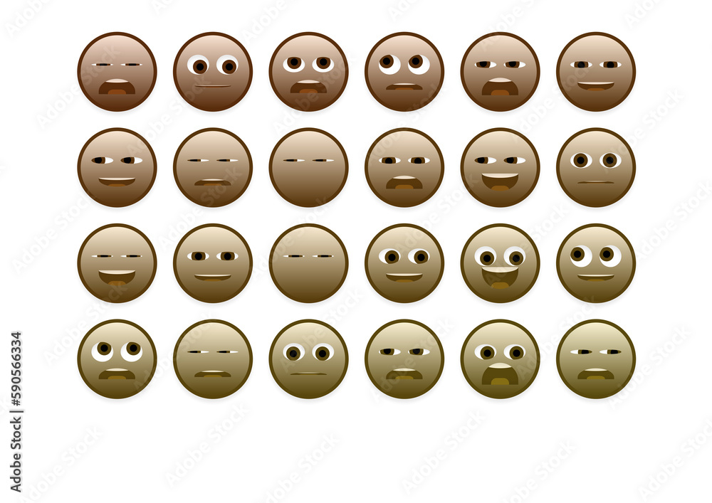 set of faces emoji smileys set of faces emoji smileys