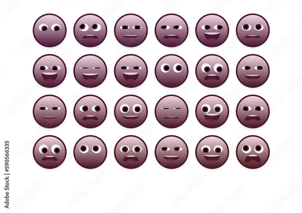 set of faces emoji smileys set of faces emoji smileys