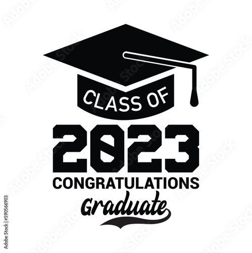 Graduated silhouette, college, icon, congratulation, student, graduate cap illustration t-shirt design
